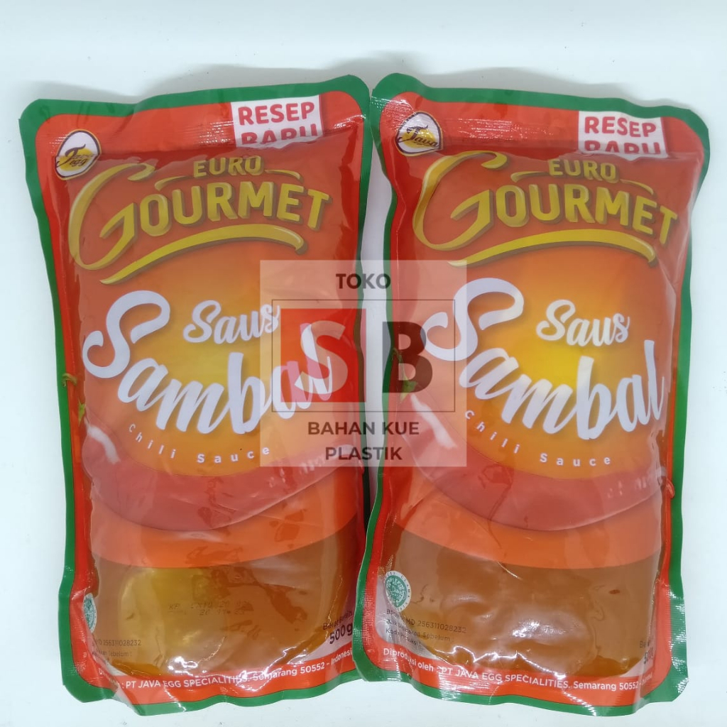 

EURO GOURMET SAUS SAMBAL CABAI 500GR