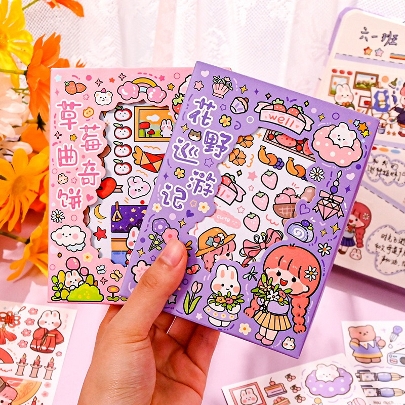 Sticker Deco Aesthetic Lucu Momo Stiker Anti Air Tumblr DIY Hp Cassing Case Casee Stiker Motif Kartun Lucu ala Korea Dekorasi Buku Diary Memo Journal Catatan Harian Anak Sekolah Alat Tulis Bahan Stiker Transparant Bisa Untuk Kado Ulang Tahun