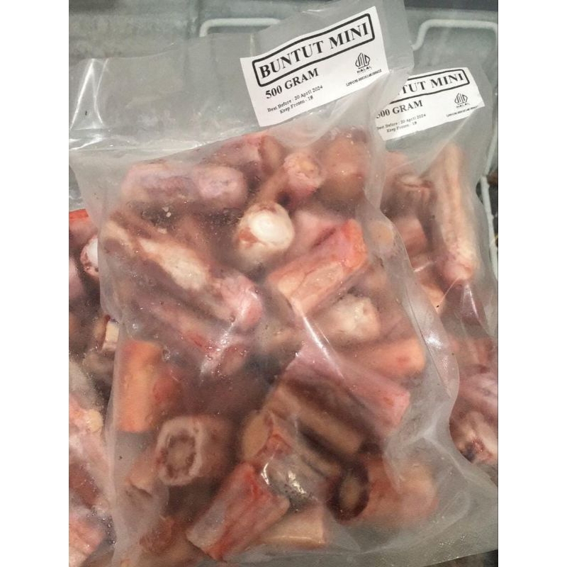 Buntut Sapi mini bagian Ujung