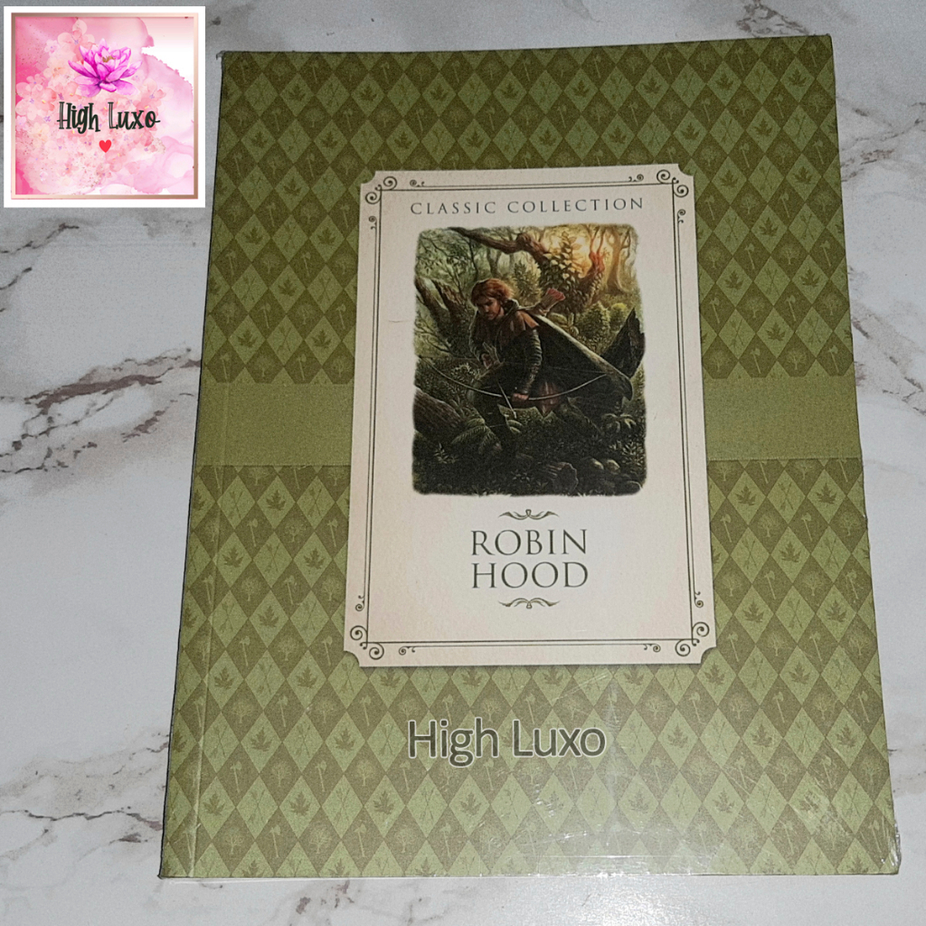 Buku Classic Collection Robin Hood Book Fiksi Fiction Fantasy Fantasi Cerita Story Bahasa Inggris En