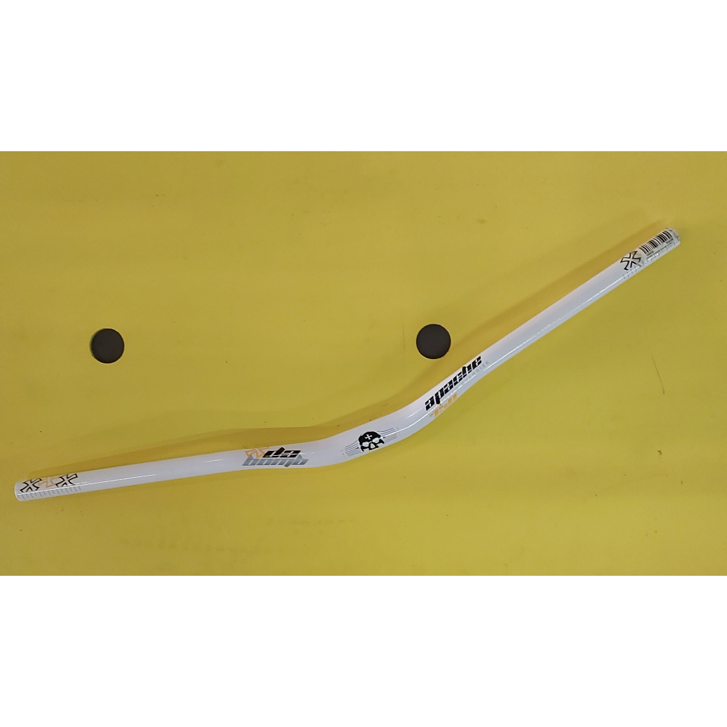 handlebar dabomb apache 31.8 alloy white original stang sepeda mtb hybrid seli