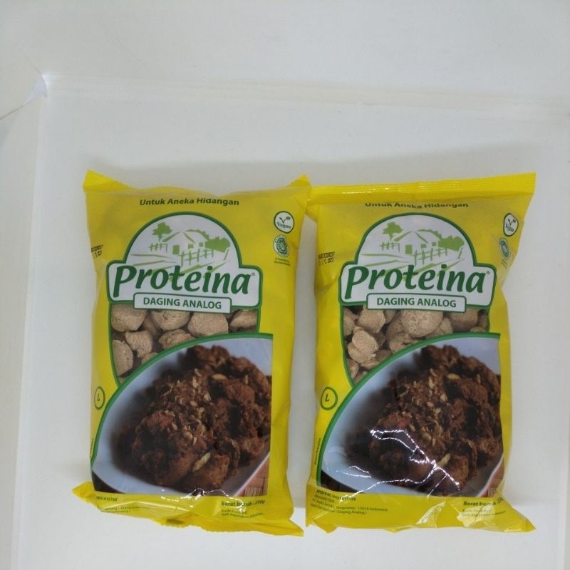 

Proteina Daging analog besar 250gr