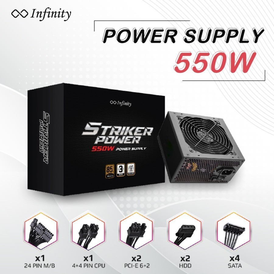 Power Supply Infinity 550W / PSU 550W