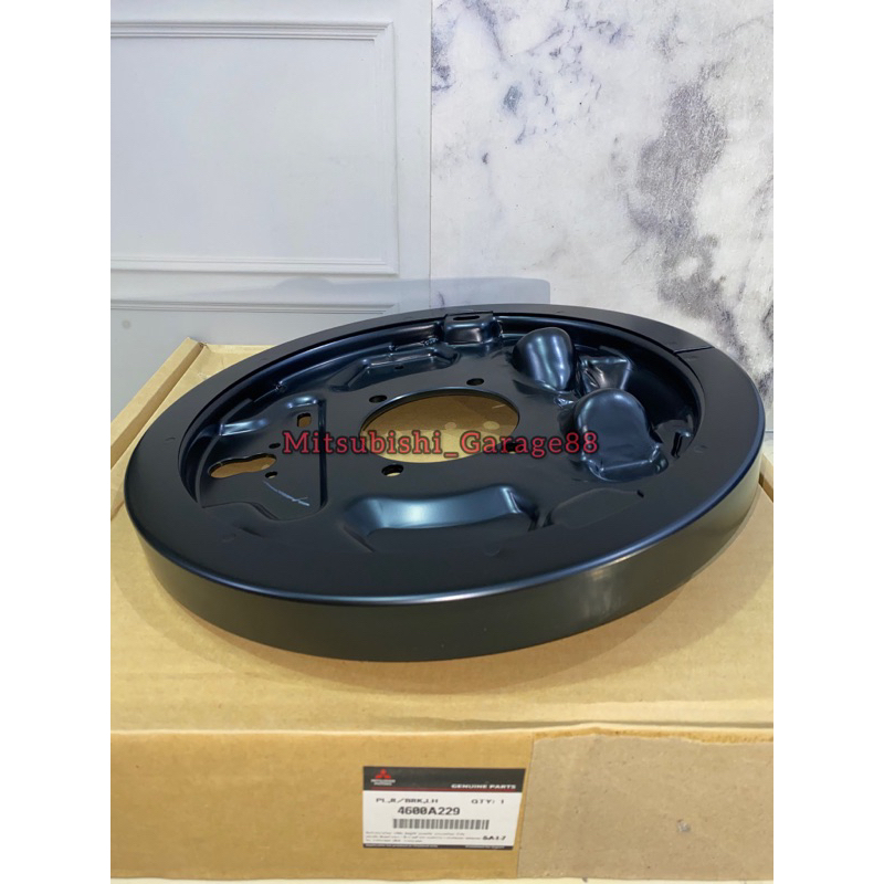 Plat Rem Belakang Kiri Kanan Pajero Sport Triton All New Plate Brake Asli Mitsubishi 4600A229 4600A2