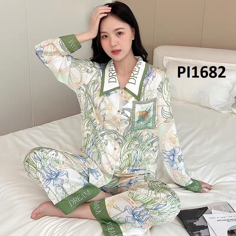 PIYAMA BAJU TIDUR WANITA PP SUTRA PI1682