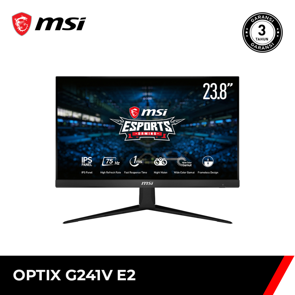MSI Monitor LED G241V E2 24"Inc
