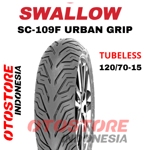 Ban Luar Motor Swallow SC-109 F URBAN GRIP 120/70-15 RING 15 Tubeless  ban motor BAN MOTOR matic beb
