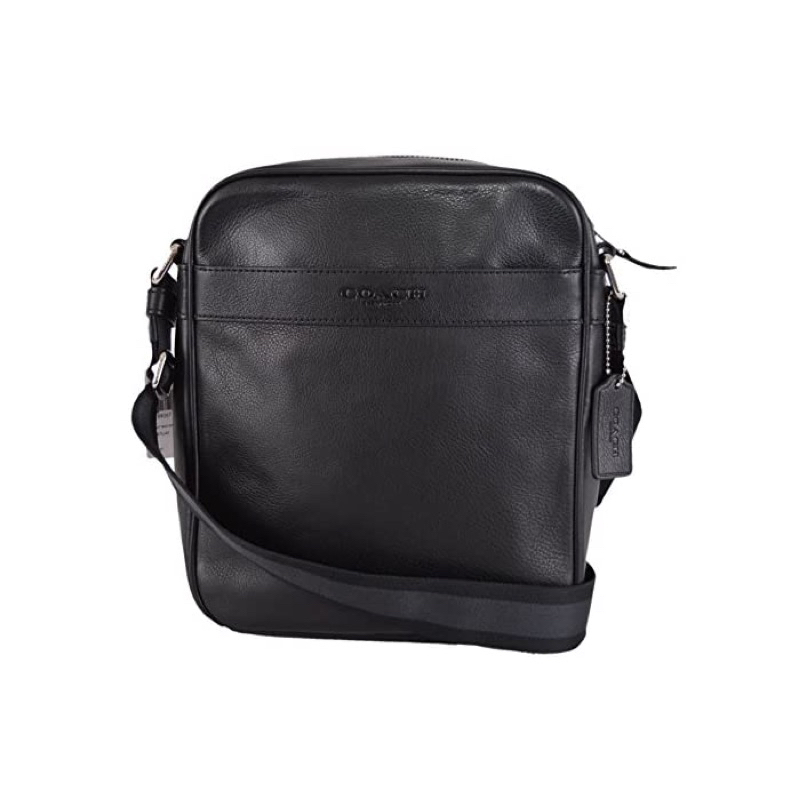 Coach Mens Crossbody Flight Bag Black (C 71723)