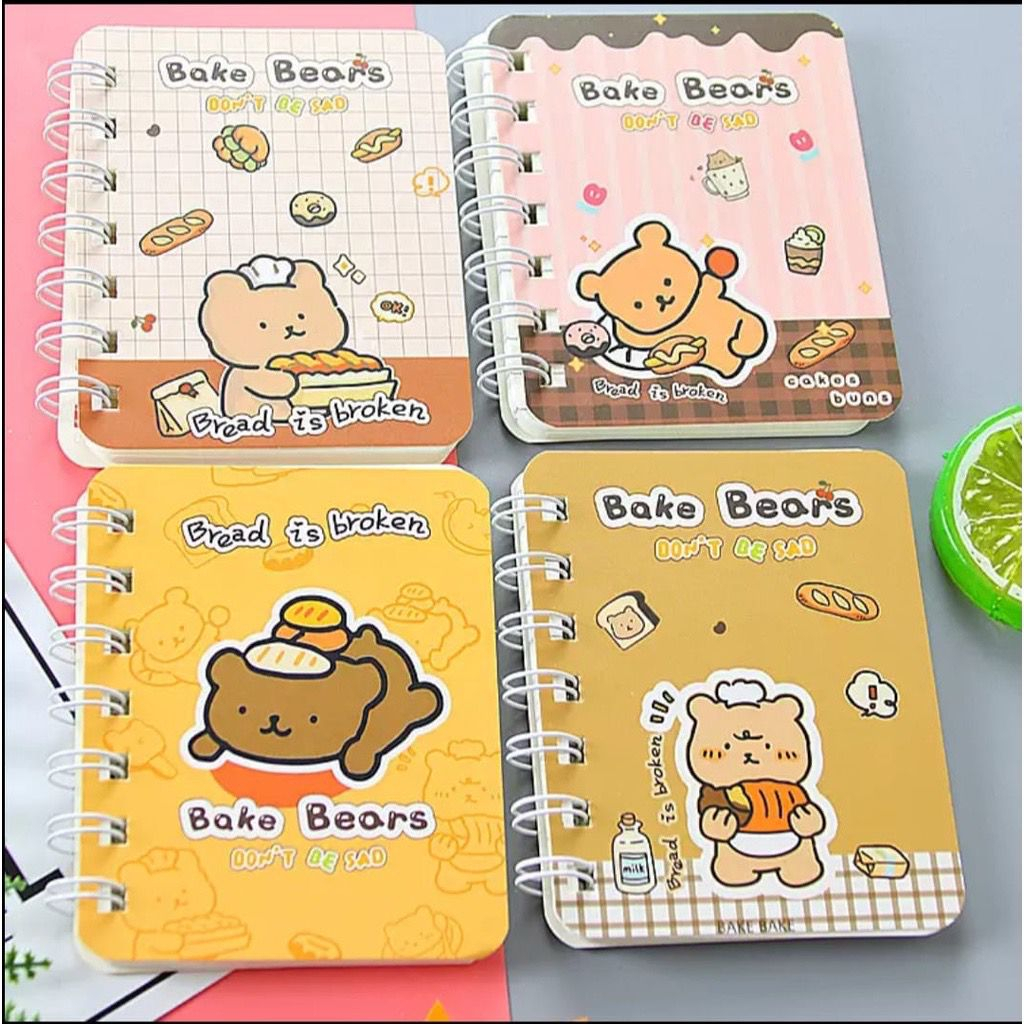 GP Buku Tulis Catatan Notebook Ring / Buku A7