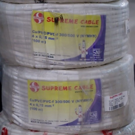 Kabel NYMHY / NYYHY 4x0,75mm SUPREME /JEMBO Roll 100m NYYHY 4x0,75 4x0.75 mm 4x0.75mm