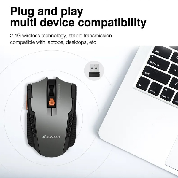 Mouse Wireless JR4 Colorful Optical Wireless 3 Button - XOBOX