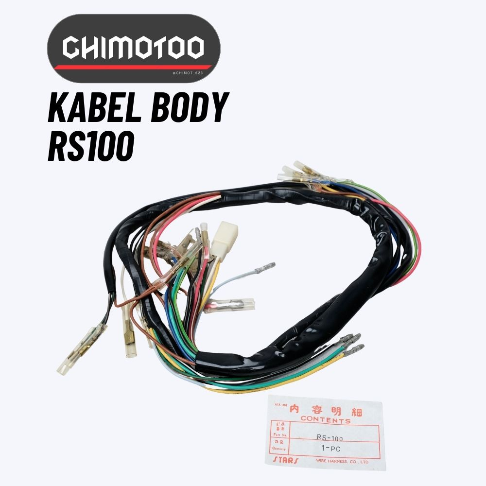 Kabel Body Yamaha Rs 100 Rs100 New Old Stock