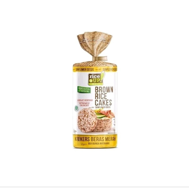 

Brown Rice Cakes sunfloweer seeds RICE UP 120gr