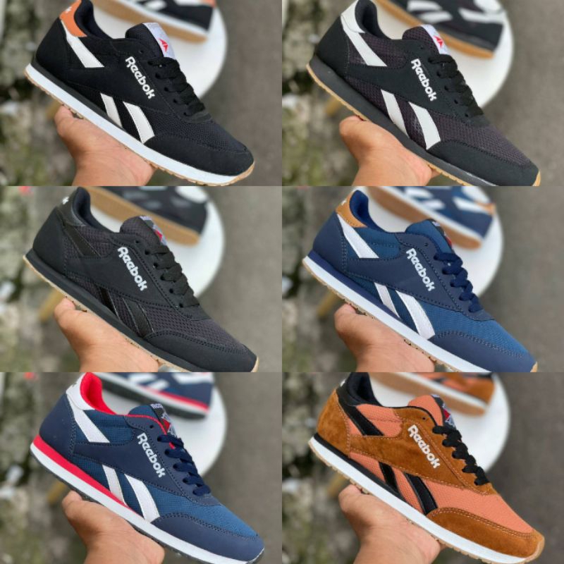 SEPATU PRIA SNEAKERS REBBOK SUEDE SOLGUM/TERBARU/COD 39-44