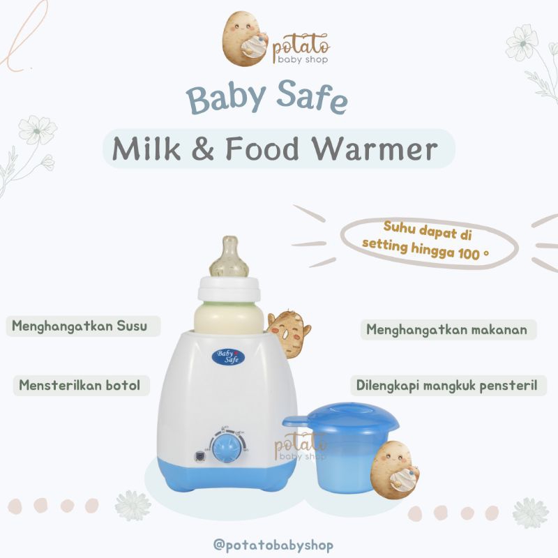 Baby Safe Milk &amp; Food Warmer - Penghangat Susu &amp; Makanan - Babysafe