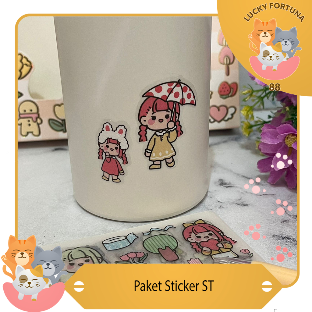 

Paket Sticker ST Paket stiker lucu Paket stiker berbagai motif Paket stiker karakter kartun Paket stiker kawaii Paket stiker anak-anak Paket stiker untuk dekorasi Paket stiker tema