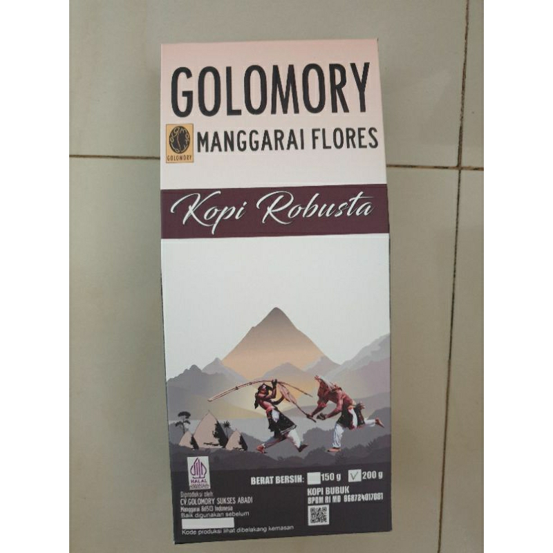 

Golomory Premium robusta fine grind