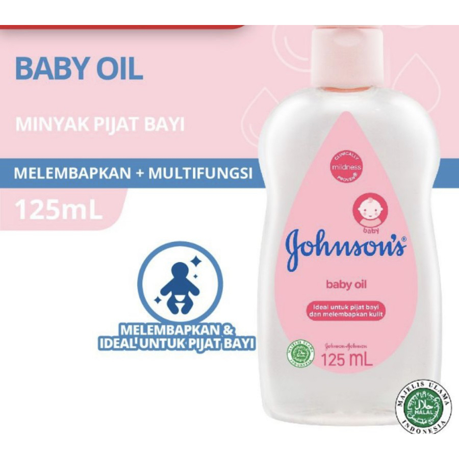 Johnson's Baby Oil 125ml Johnson