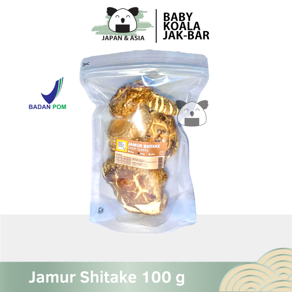 

JAMUR SHITAKE KERING Hioko Mushroom 100 g │ XiangGu Import..