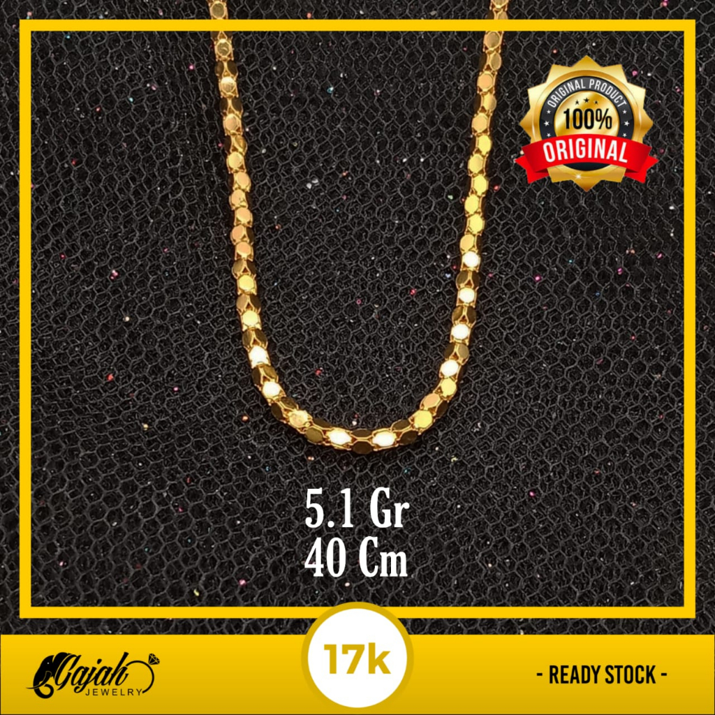 Kalung Emas 17K - 5.1 Gr Kadar 750 - 4948