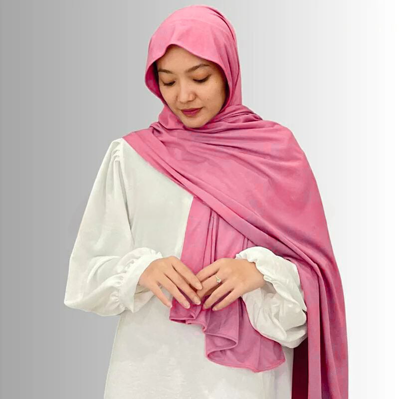 Pashmina Kaos Jersey Flowly