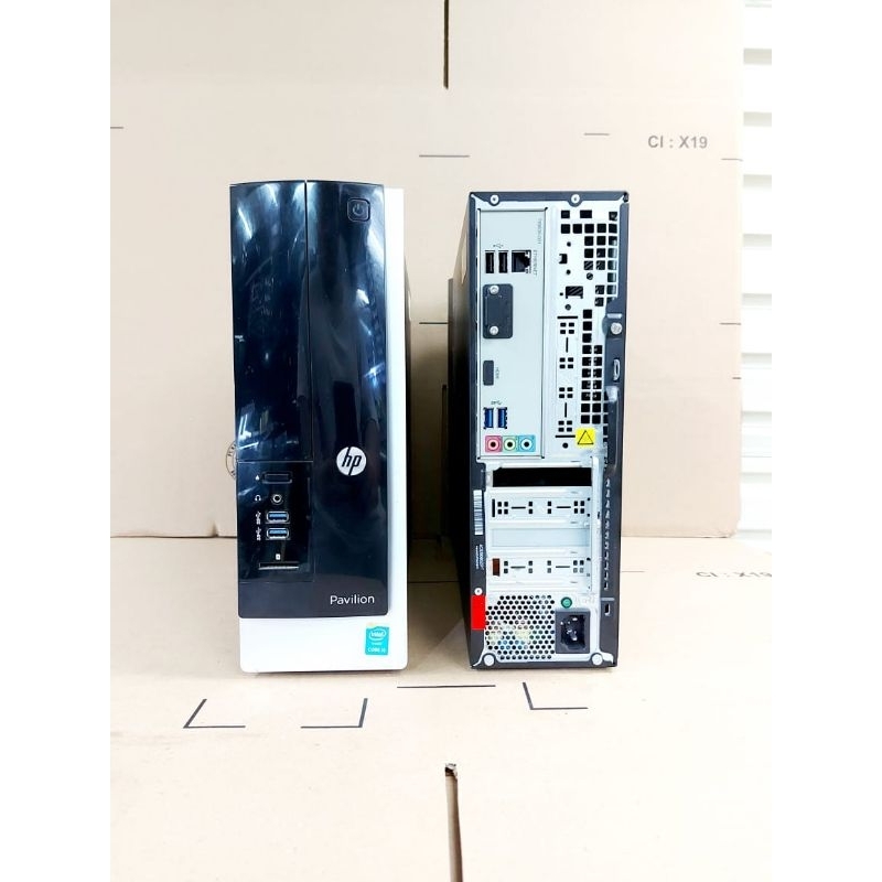 PC HP CORE I5 4460 RAM 8 GB SSD 256 GB WIN10 BERGARANSI SIAP PAKAI