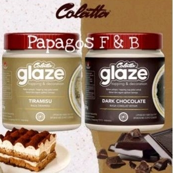 

Colatta Glaze Dark Chocolate / Tiramisu 250 gr / gram