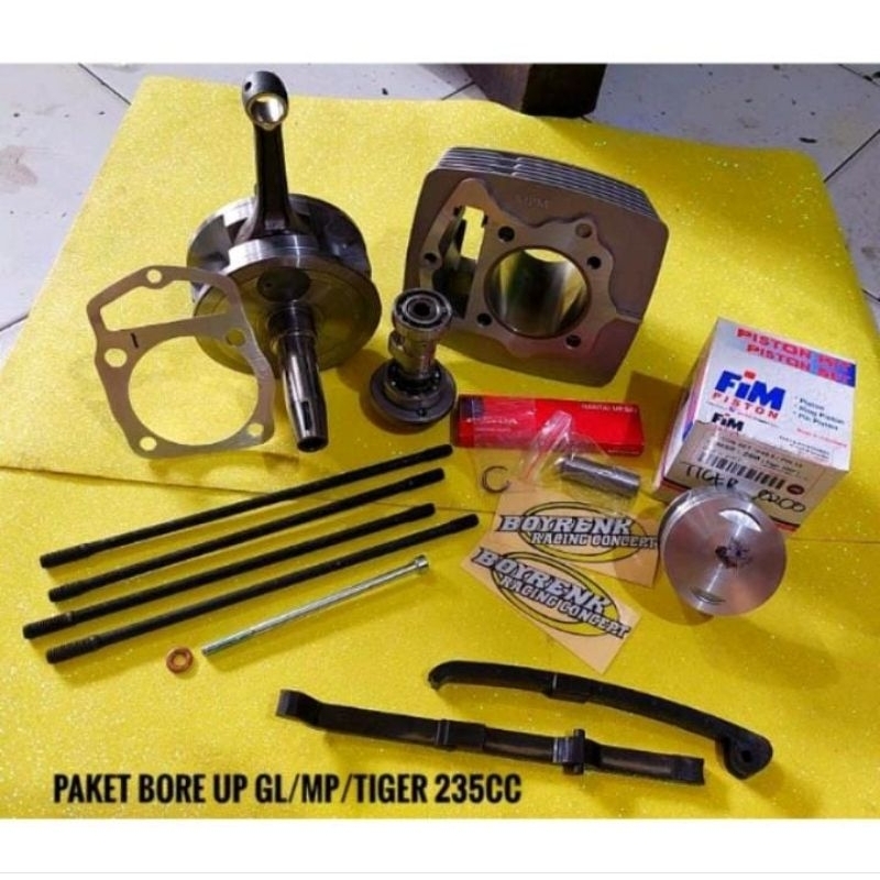 PAKET BORE UP HEREX TOURING GL/MP/TIGER 235CC - BOYRENK RACING CONCEPT