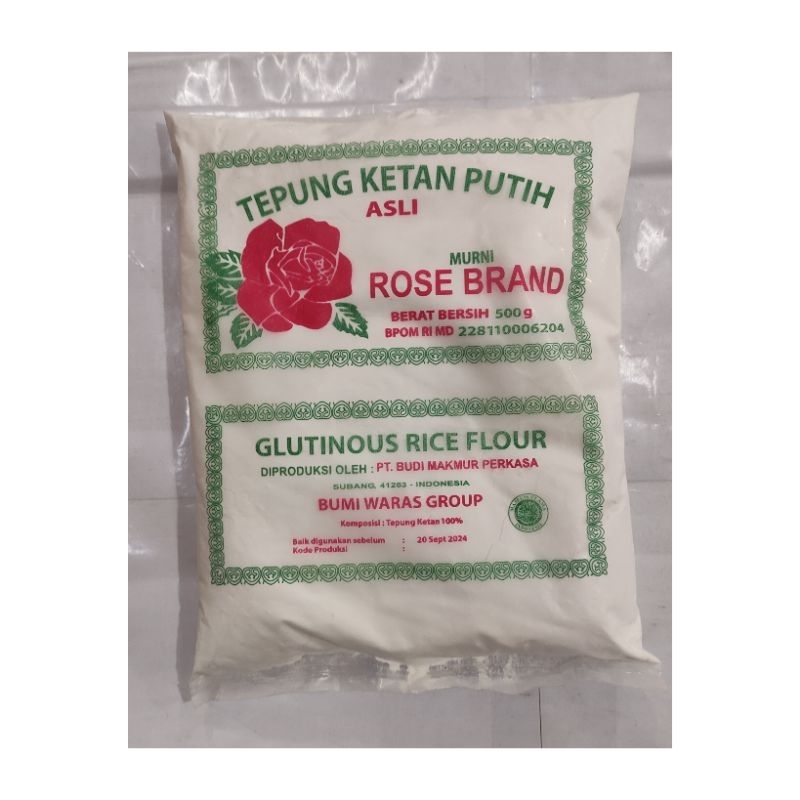 

Rose Brand Tepung Ketan Putih 500 g