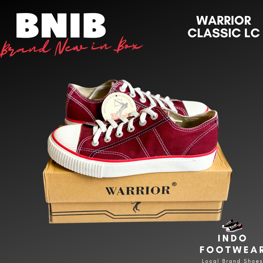 Sepatu Warrior Classic LOW Original BNIB Original