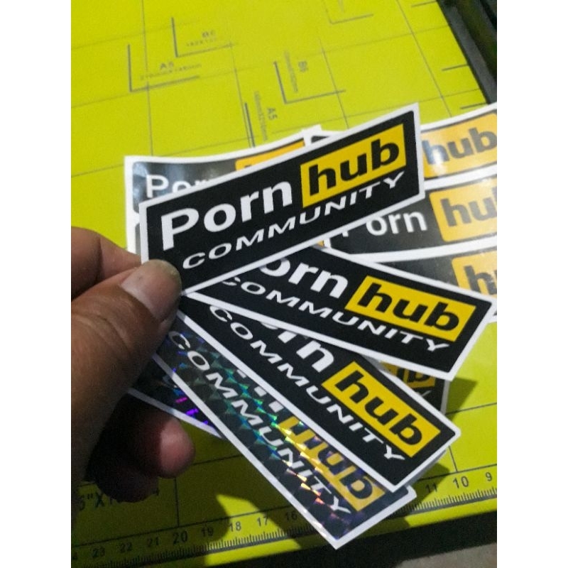 sticker pornHUB