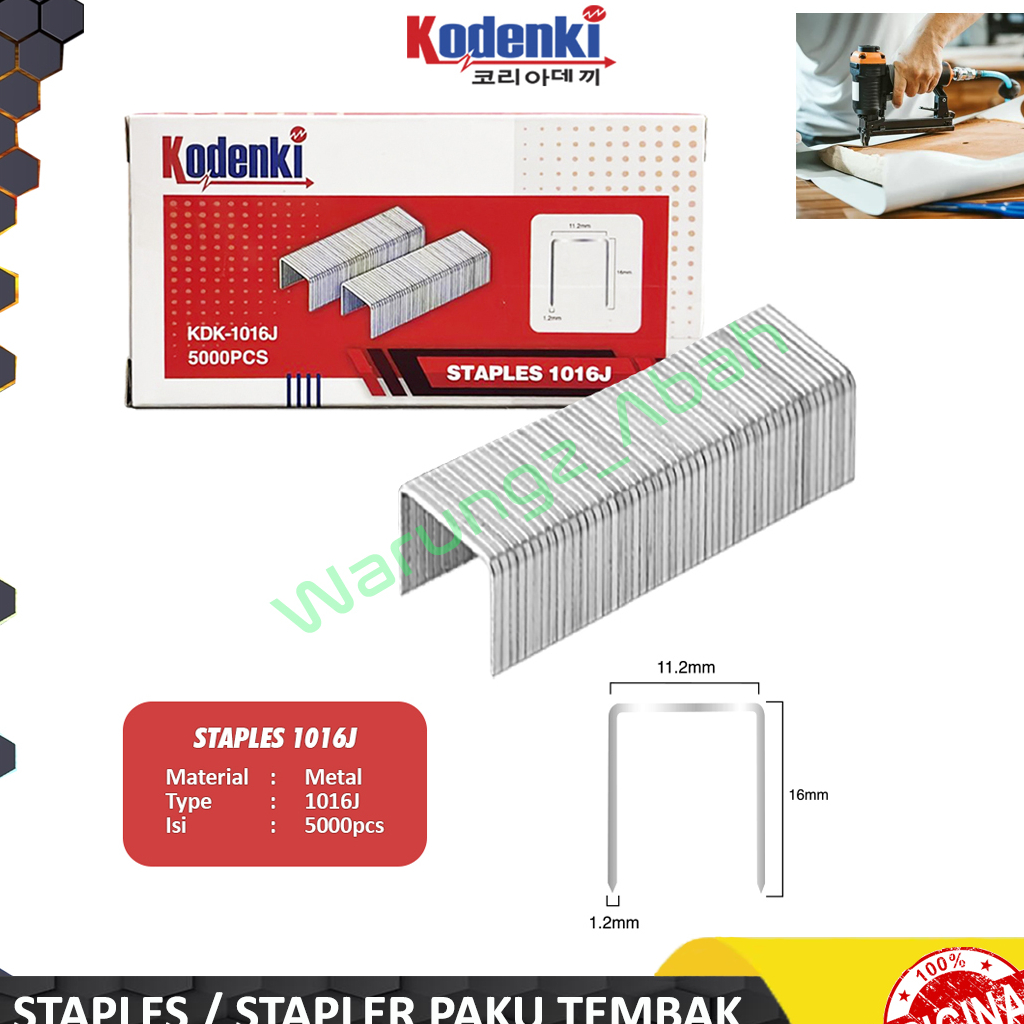 ISI ULANG REFIL REFILL AIR SETEPLES STEPLES STAPLER STAPLES STAPLE PAKU TEMBAK ANGIN AIR NAILER AIRN