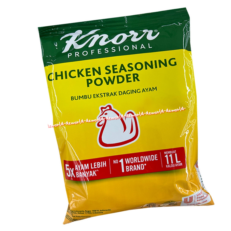 Knorr Profesional 1kg Chicken Seasoning Powder Bumbu Ekstrak Daging Ayam Kemasan Pouch Knor Bumbu Penyedap Rasa