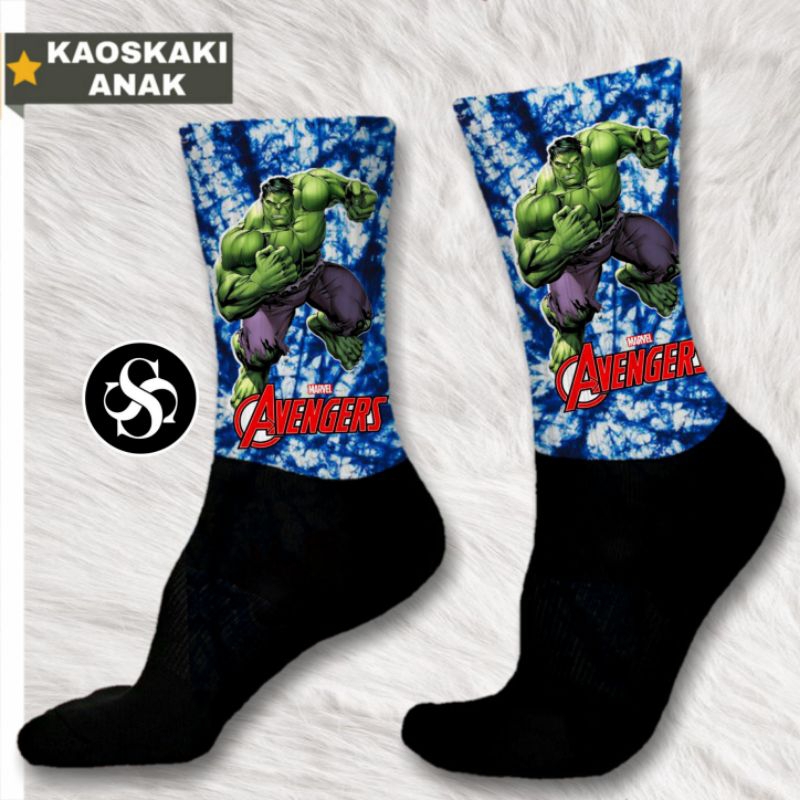 kaos kaki printing anak murah