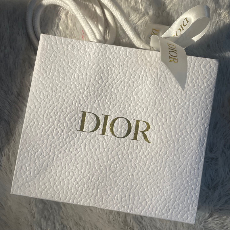 paper bag dior beauty + pita