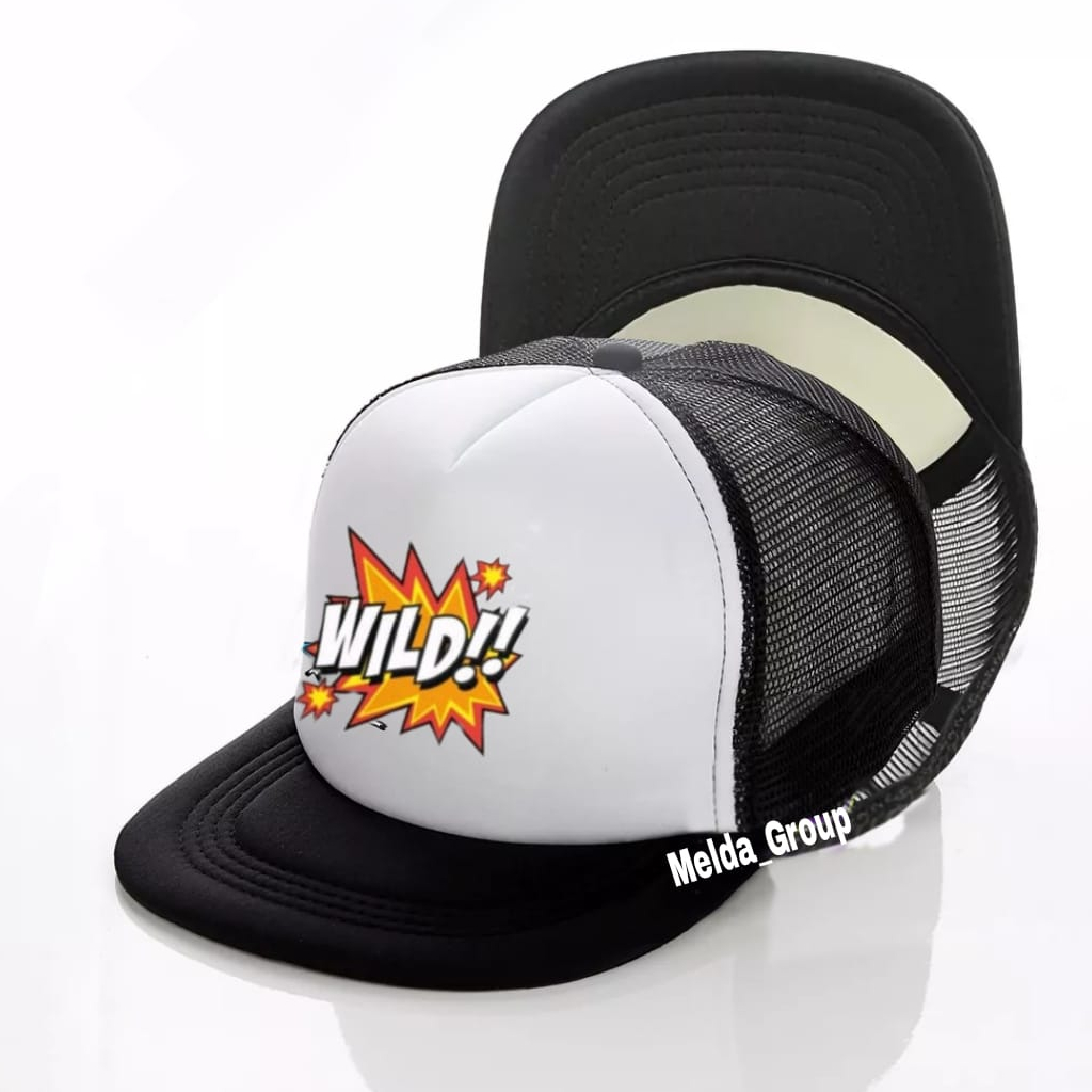 TOPI PRIA DAN WANITA TRUCKER WILD/TOPI SNAPBACK CAPS KUALITAS DISTRO PREMIUM