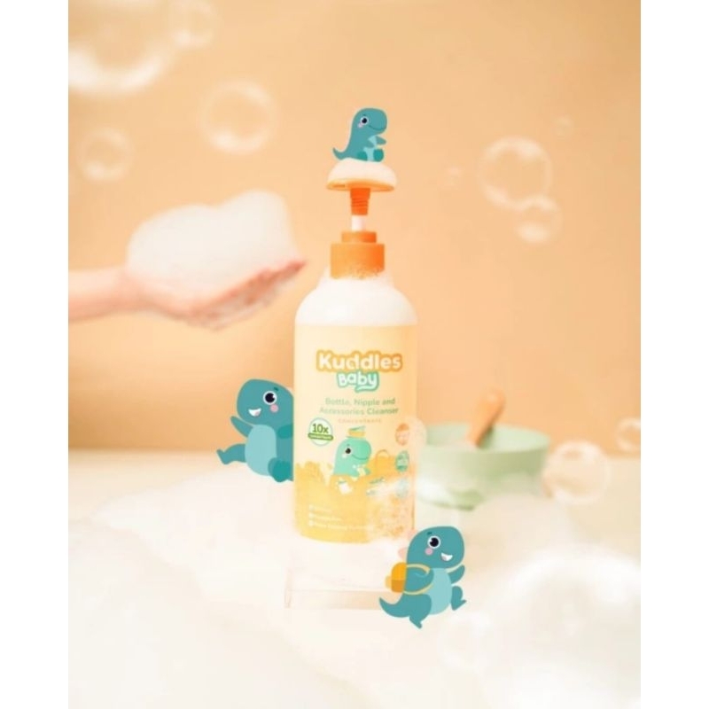 Kuddles Baby Concentrated Bottle &amp; Accesories Cleanser  / Cairan pencuci Botol Food Grade