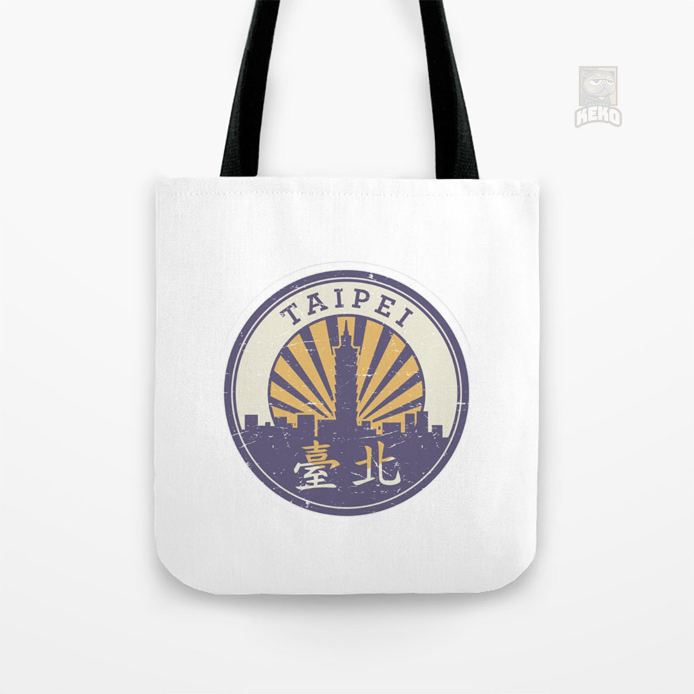 Tote Bag Kanvas Taipe