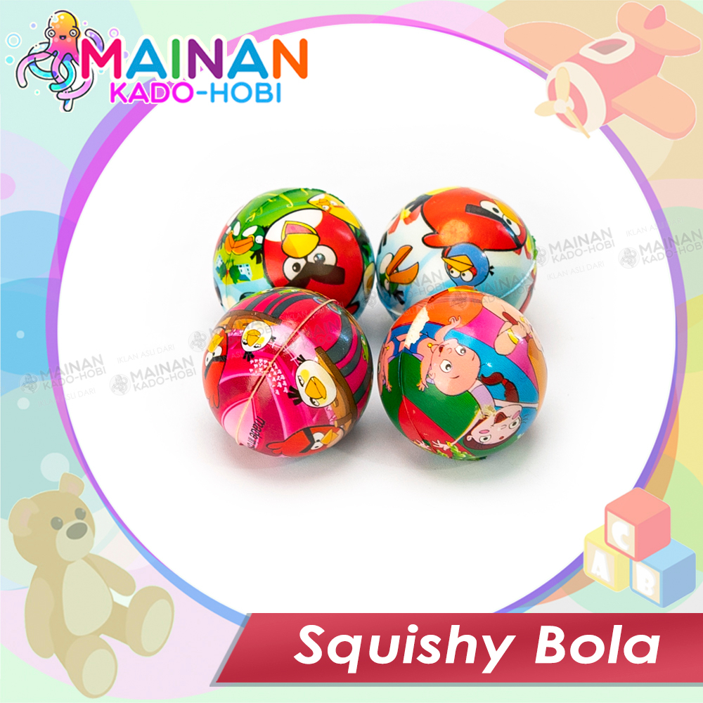 MAINAN ANAK SENSORIK PRESS SQUISHY BALL ANTI STRESS RELIVE TOYS