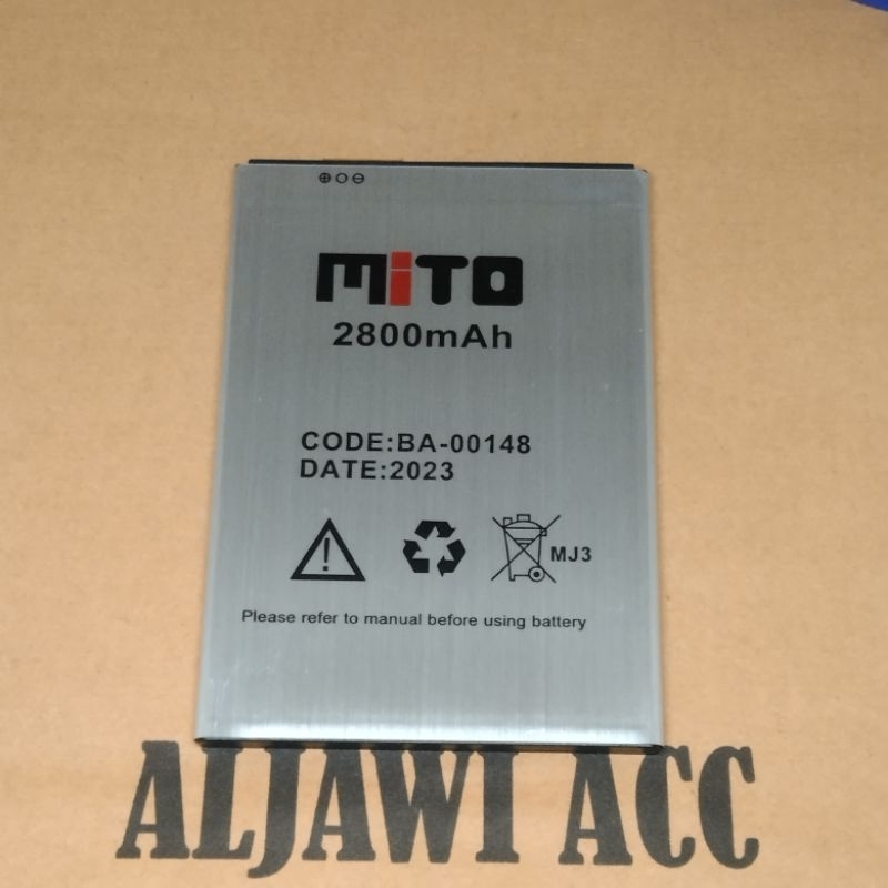 Baterai Batre Battery Mito Z3 A37 BA-00148 Original Battery Hp