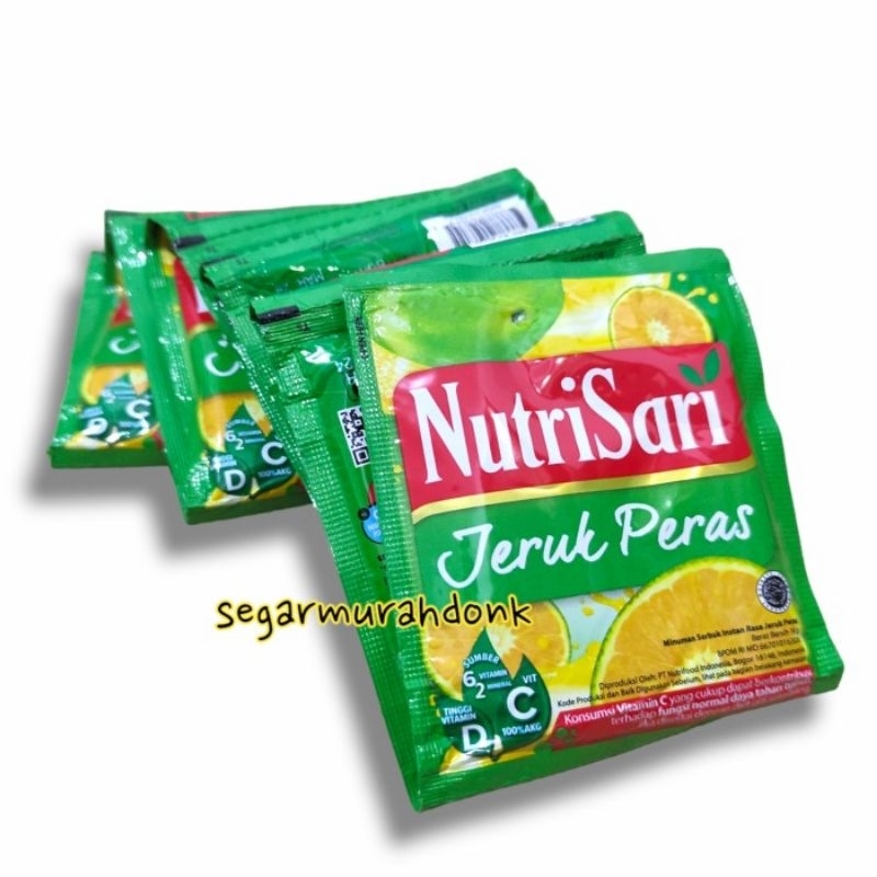 

NUTRISARI JERUK PERAS isi 10 Sachet Minuman Serbuk instan