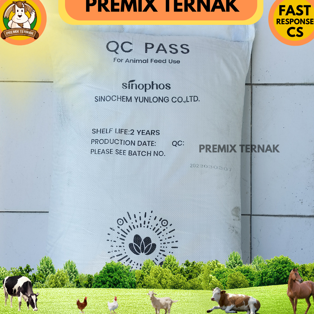 MCP 22 1 KG - MONO CALCIUM PHOSPHATE - Mineral Makro Sapi Kambing Ayam Joss