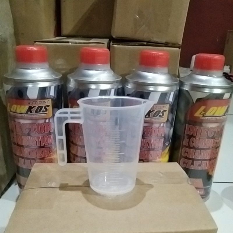 Gelas takar 50ml untuk takaran cairan infus injeksi dan fuel additive