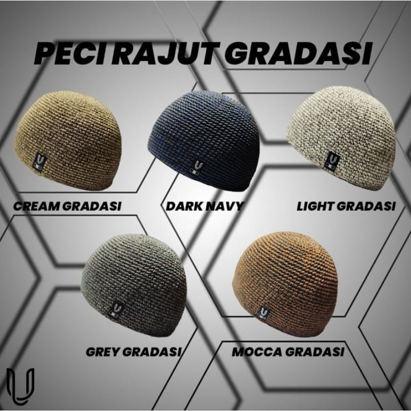 PECI RAJUT POLOS BY UHUD