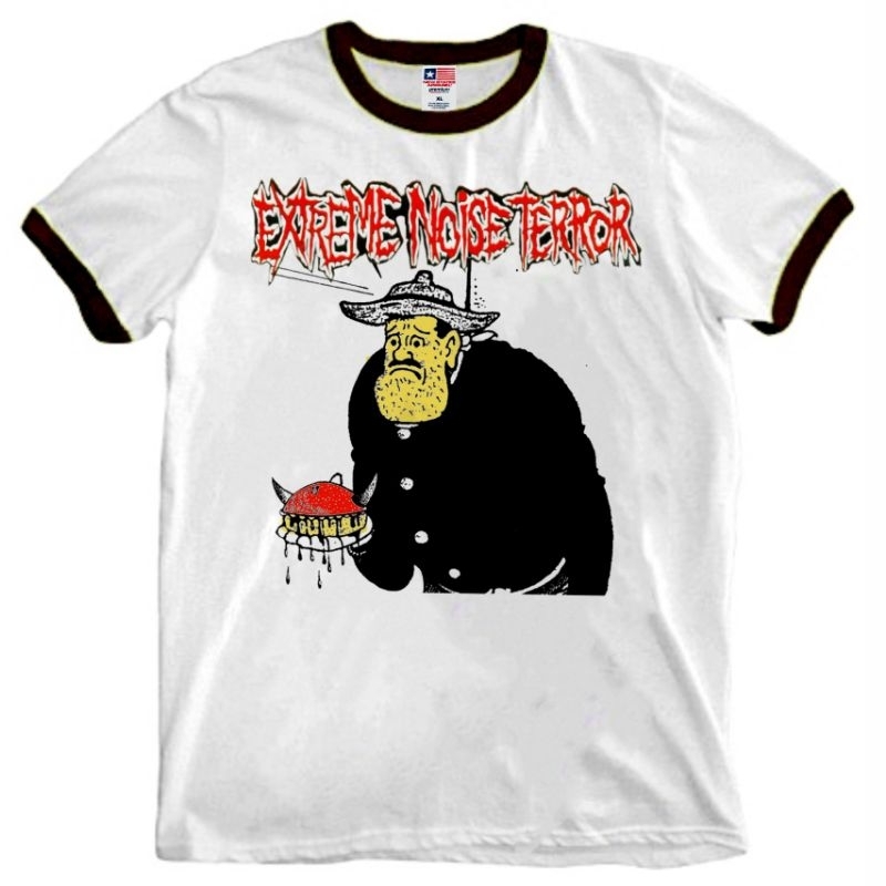 TSHIRT MUSIC KAOS BAND EXTREEME NOISE TERROR - SUBLIMINAL RINGER TEE