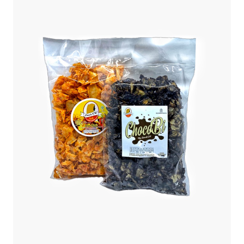 

2Pcs Nage 11 Keripik Singkong 500G (Pedas Manis Dan Chocobi)