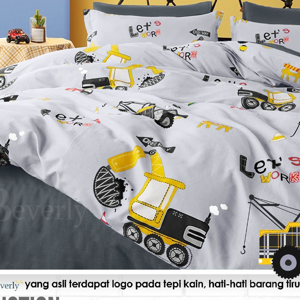 Sprei Anti Geser Katun ORI Premium Kualitas No 1 Shopee Motif Laki Motif Animal Dino engkap Ukuran 120 160 180x200 halus