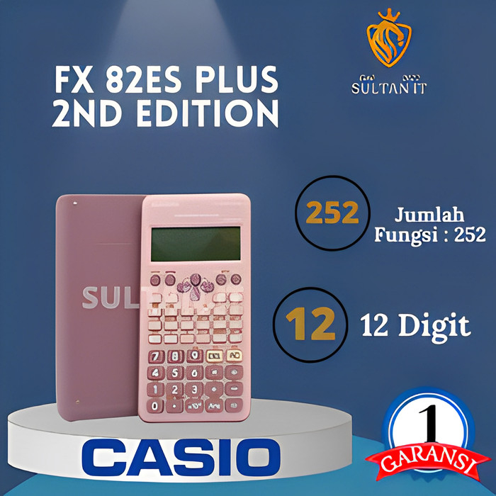 

HJK Kalkulator Casio FX-82ES Plus 2nd Edition ORIGINAL , KALKULATOR CASIO FX 82CW