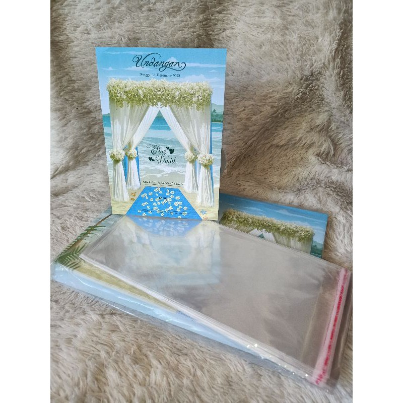 cetak print undangan erba 88209 undangan nikah pernikahan FREE PLASTIK FREE FOTO undangan murah lipa