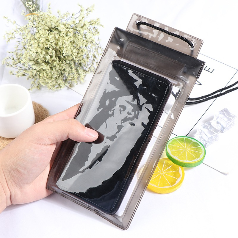 vibox wp-10M Mobile Waterproof  XL 6.5inch Bag Anti Corona - Waterproof Case Hp Universal All Size - Sarung Hp Anti Air Anti Corona jas handphone anti basah BY SMOLL